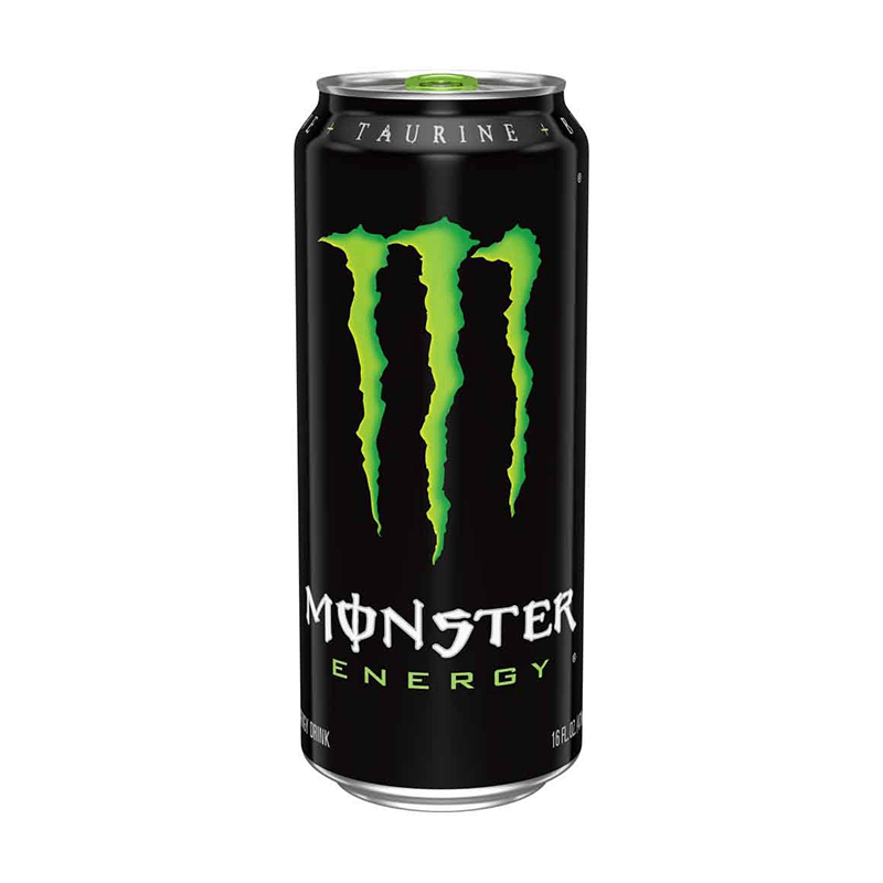 Monster energy zwart